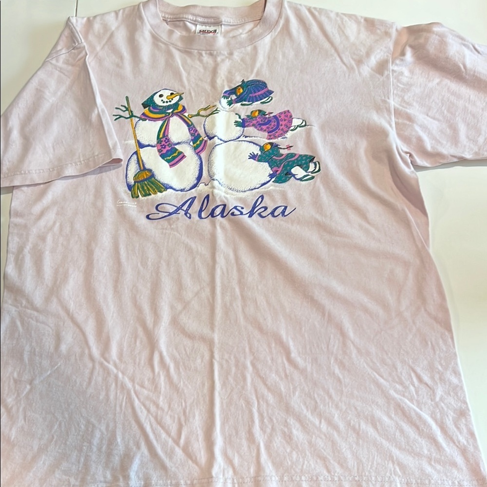 Alaska - tourist tshirt, vintage pre shrunk, Large